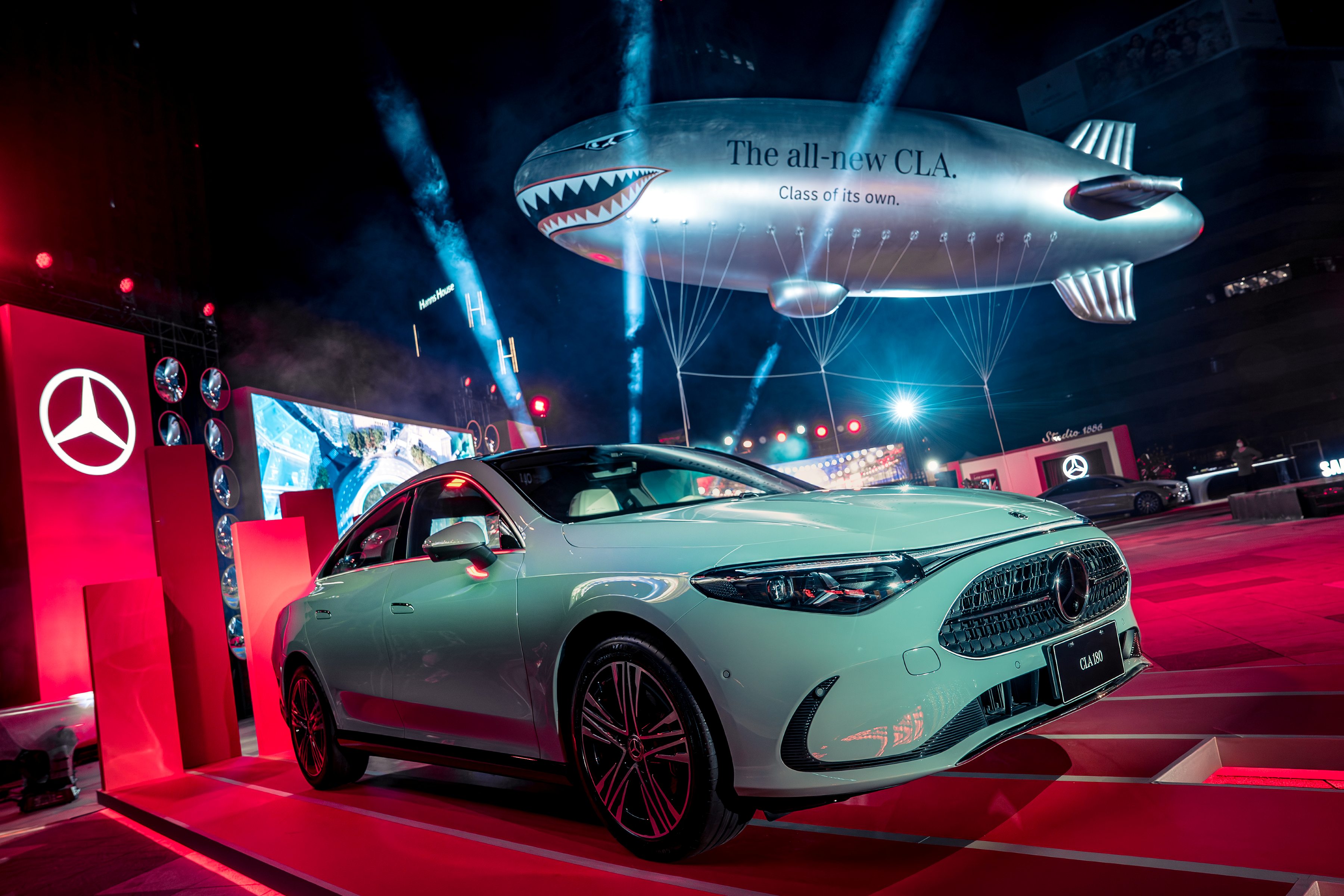 圖3、全新 CLA 基於 MMA 模組化平台打造，以純電動力為核心架構，兼容燃油動力